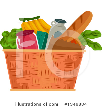 Groceries Clipart #76352 - Illustration by BNP Design Studio