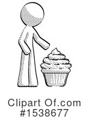 Halftone Design Mascot Clipart #1538677 by Leo Blanchette