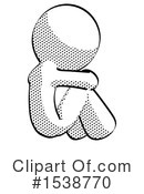 Halftone Design Mascot Clipart #1538770 by Leo Blanchette