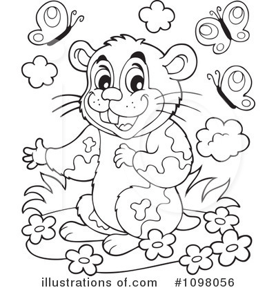 Hamster Clipart #212308 - Illustration by visekart