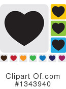 Heart Clipart #1343940 by ColorMagic