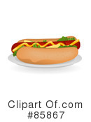 Hot Dog Clipart #85867 by BNP Design Studio