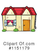 Cottage Clipart #35925 - Illustration by Lisa Arts