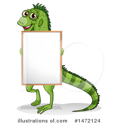 Iguana Clipart #439376 - Illustration by toonaday