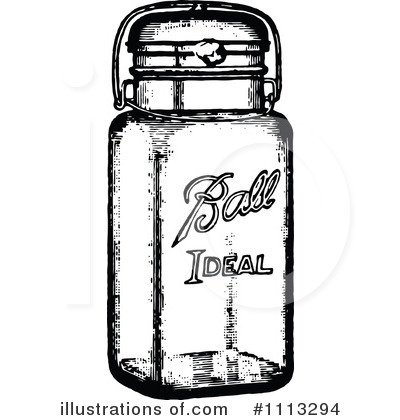 Jar Clipart #1113294 - Illustration by Prawny Vintage