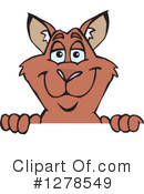 Kangaroo Clipart #1278549 by Dennis Holmes Designs