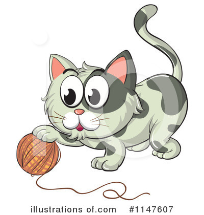 Kitten Clipart #1147610 - Illustration by Graphics RF