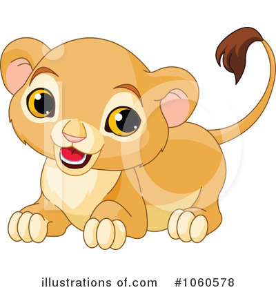Lion Clipart #1056908 - Illustration by Pushkin