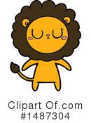 Lion Clipart #1487304 by lineartestpilot