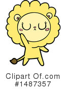 Lion Clipart #1487357 by lineartestpilot