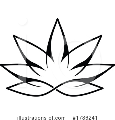 Lotus Clipart #1786241 by Vector Tradition SM