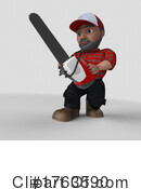 Lumberjack Clipart #1763590 by KJ Pargeter