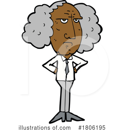 Black Man Clipart #1806195 by lineartestpilot