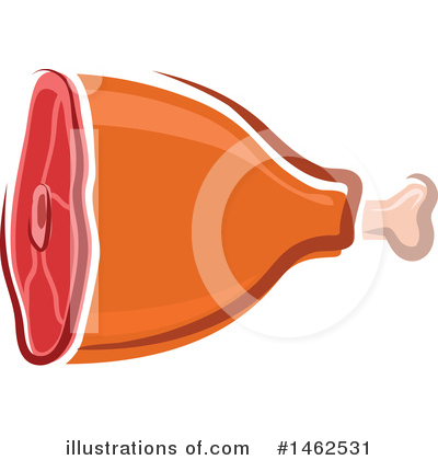 Meat Clipart #1462531 - Illustration by Vector Tradition SM