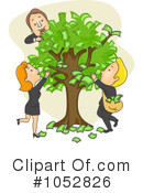 Money Tree Clipart #1052826 by BNP Design Studio