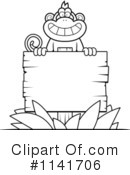 Monkey Clipart #1141706 by Cory Thoman