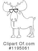 Moose Clipart #1195061 by djart