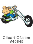 Motorcycle Clipart #40845 by Snowy
