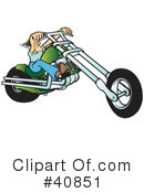 Motorcycle Clipart #40851 by Snowy
