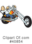 Motorcycle Clipart #40854 by Snowy