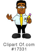 Nerd 3 Character Clipart #17331 by Mascot Junction