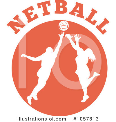 Netball Clipart #1057813 - Illustration by patrimonio