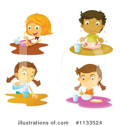 Breakfast Clipart #1136816 - Illustration by Graphics RF