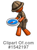 Orange Design Mascot Clipart #1542197 by Leo Blanchette