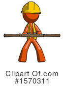 Orange Design Mascot Clipart #1570311 by Leo Blanchette