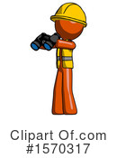 Orange Design Mascot Clipart #1570317 by Leo Blanchette