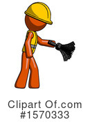 Orange Design Mascot Clipart #1570333 by Leo Blanchette