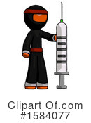 Orange Design Mascot Clipart #1584077 by Leo Blanchette