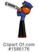 Orange Design Mascot Clipart #1586176 by Leo Blanchette