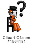Orange Man Clipart #1564181 by Leo Blanchette
