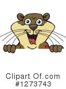 Otter Clipart #1273743 by Dennis Holmes Designs