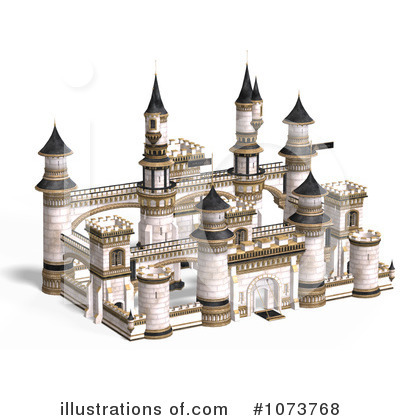 Palace Clipart #1073766 - Illustration by Ralf61