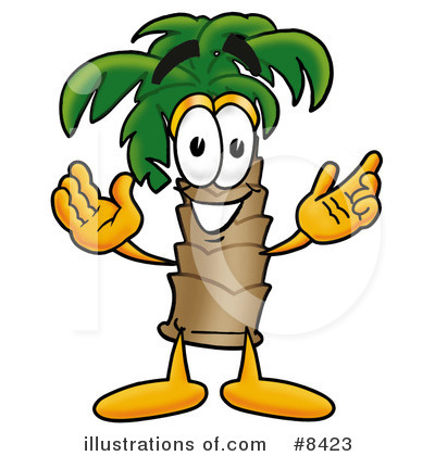 Palm Clipart #8423 by Mascot Junction