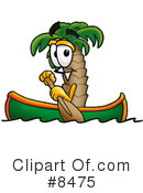 Palm Tree Mascot Clipart #8475 by Mascot Junction