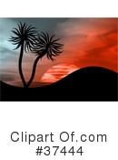 Palm Trees Clipart #37444 by Prawny