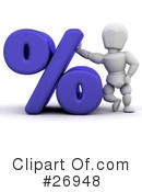 Percent Clipart #26948 by KJ Pargeter