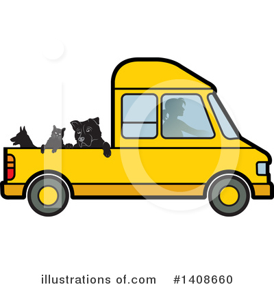 Dog Clipart #1408660 by Lal Perera