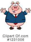 Pig Clipart #1231006 by Hit Toon