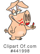 Pig Clipart #441998 by toonaday
