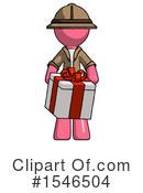 Pink Design Mascot Clipart #1546504 by Leo Blanchette