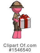 Pink Design Mascot Clipart #1546540 by Leo Blanchette