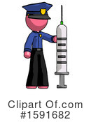 Pink Design Mascot Clipart #1591682 by Leo Blanchette