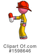Pink Design Mascot Clipart #1598646 by Leo Blanchette