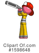 Pink Design Mascot Clipart #1598648 by Leo Blanchette