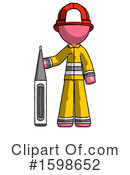 Pink Design Mascot Clipart #1598652 by Leo Blanchette