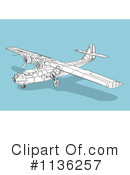 Plane Clipart #1136257 by patrimonio